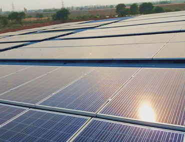 910 kWp Solar Power Plant, Haryana, India