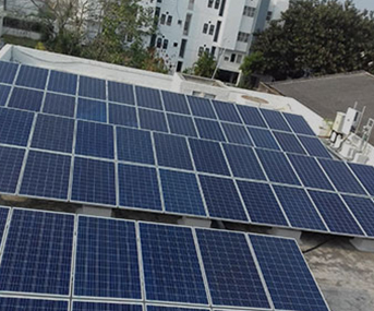 500 kWp Solar Power Plant, Karnataka, India