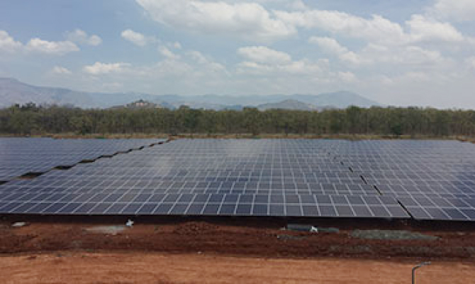 17 MWp Solar Power Plant, Tamil Nadu, India