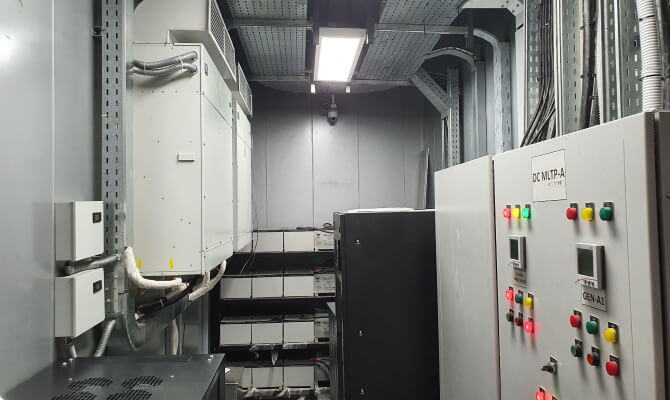 Sterling & Wilson Turnkey Datacenter - Vodafone MSC Chennai